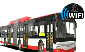 基于4G工業(yè)路由器公交車wifi運營方案